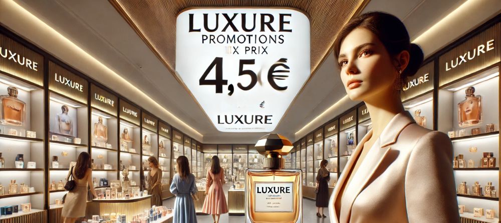 Parfums Luxure – le luxe pour seulement 4,50 €