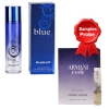 Blue Up Blue Secret Woman - Eau de Parfum Pour Femme 100 ml, echantillon Armani Code Woman EDP 1,2 ml