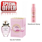 La Rive In Flames - Coffret promotionnel, Eau de Parfum, Deodorant