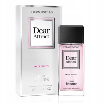 Dear Attract Gordano Parfums - Eau de Toilette pour Femme 50 ml