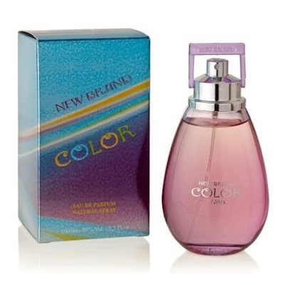 New Brand Color - Eau de Parfum pour Femme 100 ml