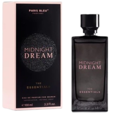 Midnight Dream THE ESSENTIALS Paris Bleu - Eau de Parfum Pour Femme 100 ml