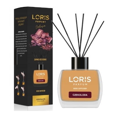 Loris Chocolat - Diffuseur Arôme, Desodorisant sticks 120 ml