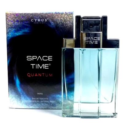 QUANTUM Space Time Cyrus Parfums - Eau de Toilette pour Homme 90 ml