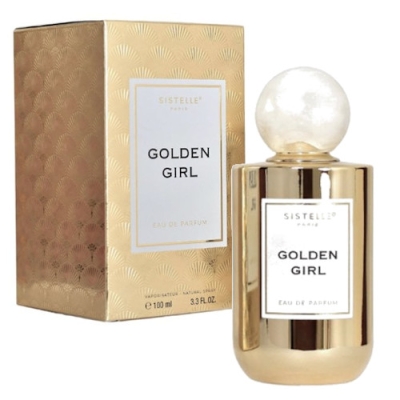 Paris Bleu Sistelle Golden Girl - Eau de Parfum pour Femme 100 ml