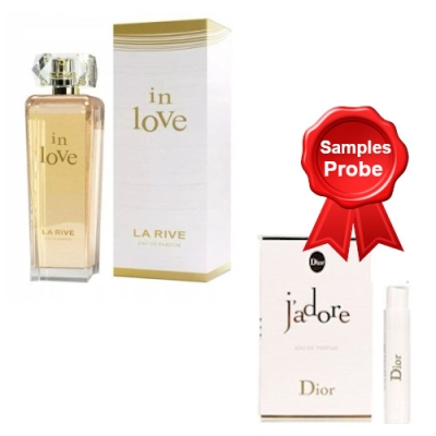 La Rive In Love 90 ml + echantillon Dior Jadore