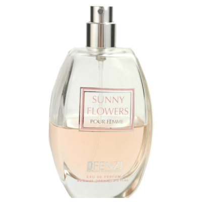 JFenzi Sunny Flowers - Eau de Parfum pour Femme, testeur 50 ml