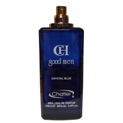 Chatler CH Good Men Crystal Blue - Eau de Parfum pour Homme, testeur 40 ml