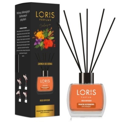 Loris Souvenirs épicés - Diffuseur Arôme, Desodorisant sticks 120 ml