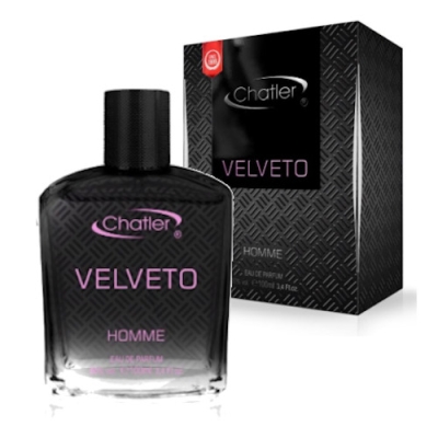 Chatler Velveto Homme - Eau de Parfum pour Homme 100 ml