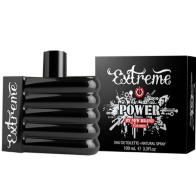 New Brand Extreme Power Men - Eau de Toilette Pour Homme 100 ml