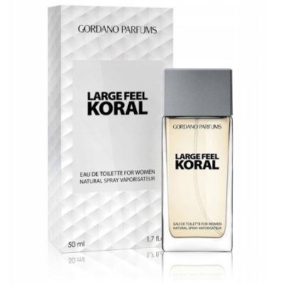 Large Feel Koral Gordano Parfums - Eau de Parfum Pour Femme 50 ml