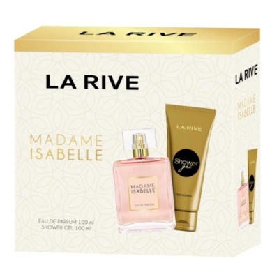 La Rive Madame Isabelle - Coffret Pour Femme. Eau de Parfum 100 ml, Gel douche 100 ml