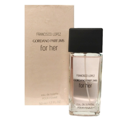 Gordano Francisco Lopez for Her - Eau de Toilette Pour Femme 50 ml