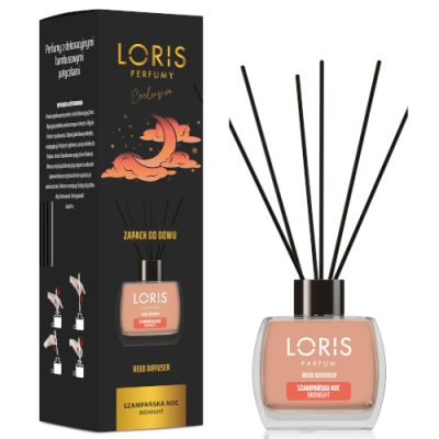 Loris Soirée Champagne - Diffuseur Arôme, Desodorisant sticks 120 ml