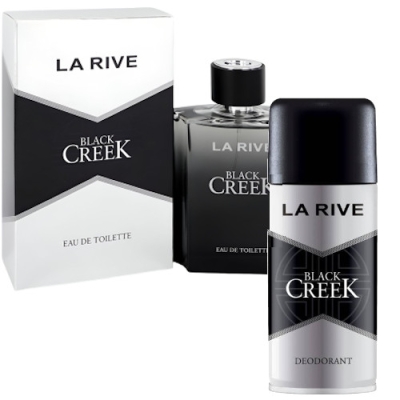 La Rive Black Creek - Offre spéciale. Eau de Toilette 100 ml, Deodorant 150 ml