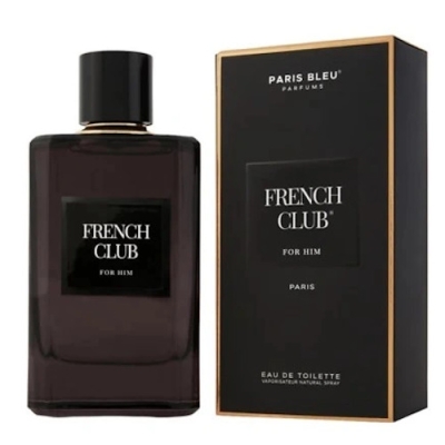 French Club For Him Paris Bleu - Eau de Toilette Pour Homme 90 ml